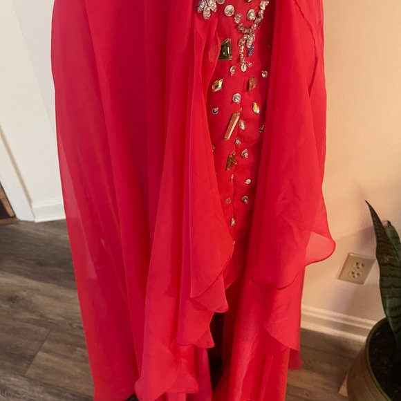 BLUSH by Alexia Designs Pink Prom Dress Size 12 Evening Dress Short/Long Gown - Picture 15 of 15